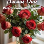 buenos días para ti, con todo mi amor
