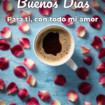 buenos días para ti, con todo mi amor