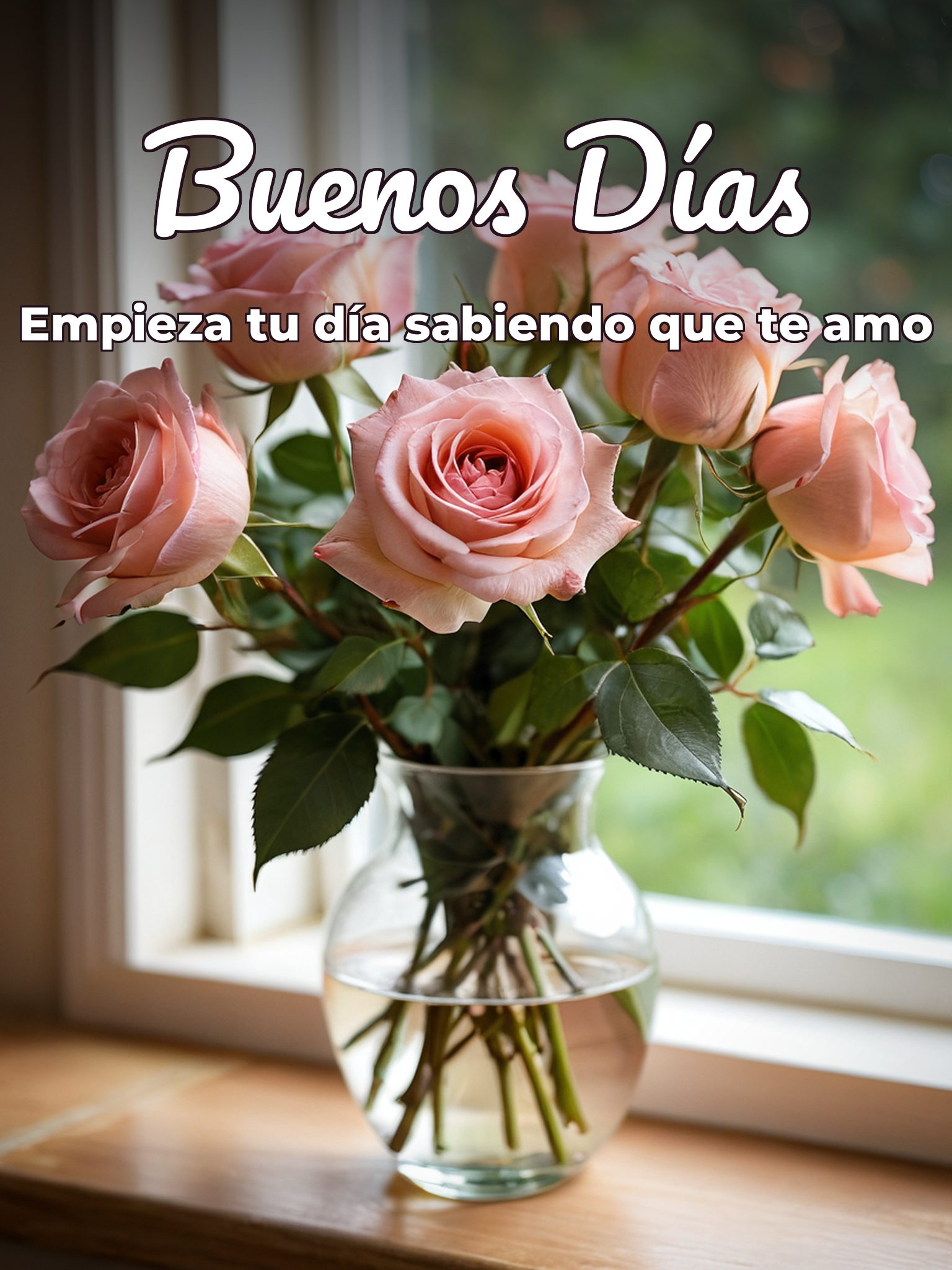 Imágenes de buenos días al amor de mi vida para una amiga