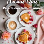 buenos días para ti, con todo mi amor
