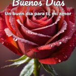 buenos días un buen día para ti, mi amor
