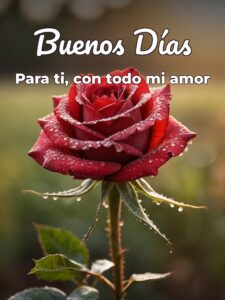 Imágenes de buenos días amor 2016 para WhatsApp