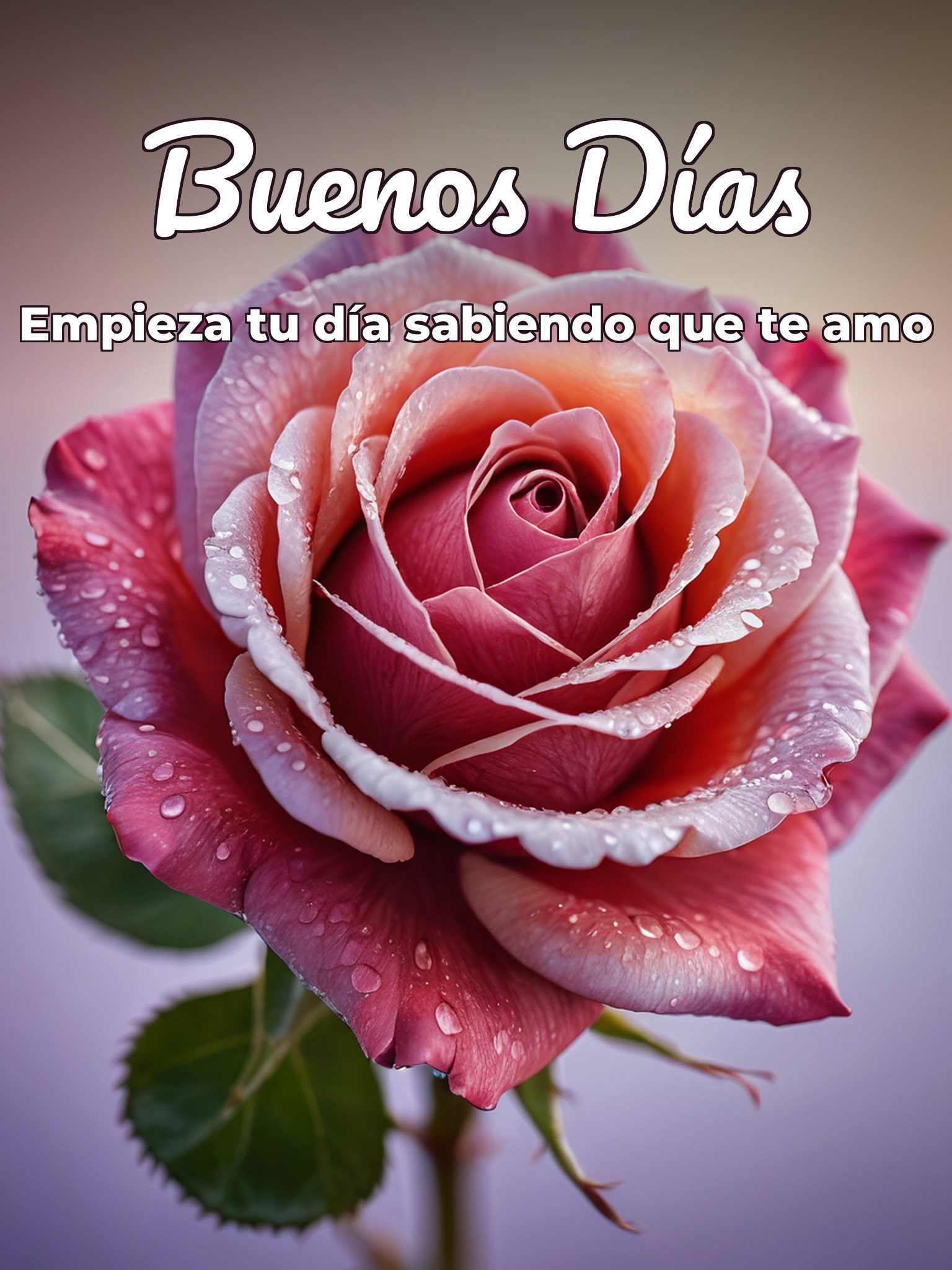 Imágenes de buenos días amor con frases para celular