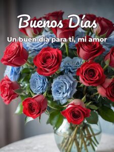 Imágenes de buenos días amor con frases para Facebook