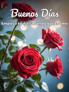 Imágenes de buenos días amor para celular
