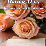 buenos días un buen día para ti, mi amor