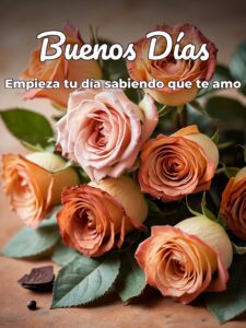 Imágenes de buenos días bonitas amor para mi amor
