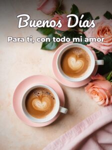 Imágenes de buenos días cariño para mi amor