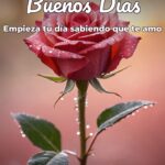 buenos días empieza tu día sabiendo que te amo