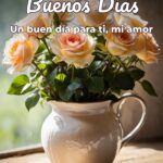 buenos días un buen día para ti, mi amor