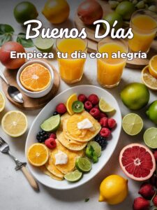 Imágenes de buenos días con mensaje para celular