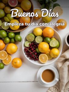Imágenes de buenos días con mensajes bonitos para WhatsApp