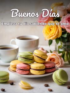 Imágenes de buenos días con mensajes de amor