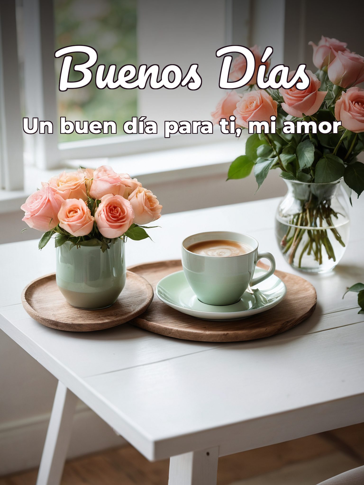 Imágenes de buenos días con mensajes de amor para descargar