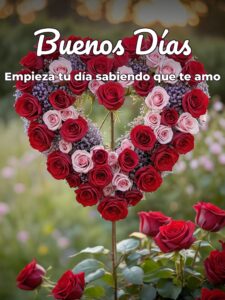 Imágenes de buenos días con mensajes de amor para Facebook