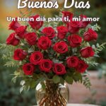 buenos días un buen día para ti, mi amor