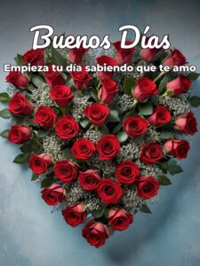 Imágenes de buenos días con mensajes de amor para WhatsApp