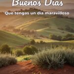 buenos días que tengas un día maravilloso