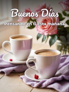 Imágenes de buenos días con pensamientos para mi amor