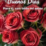 buenos días para ti, con todo mi amor