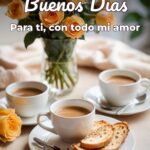 buenos días para ti, con todo mi amor