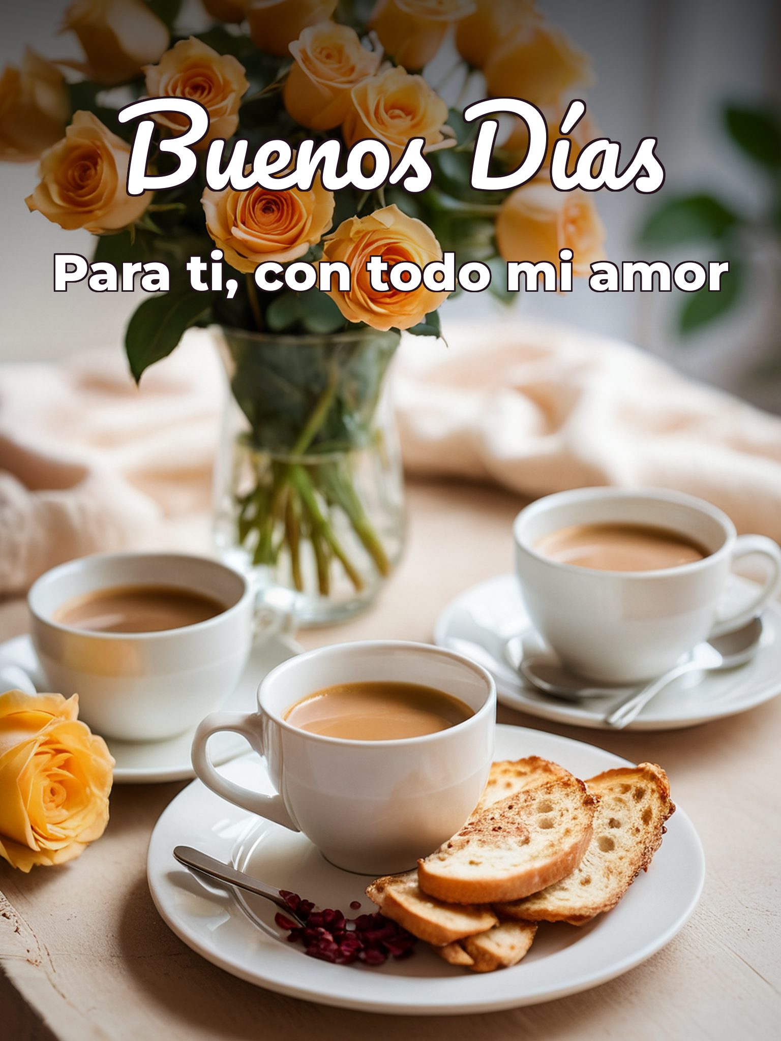 Imágenes de buenos días de amistad para mi amor