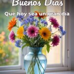 buenos días que hoy sea un gran día