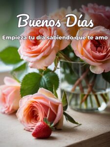 imágenes de buenos días de enamorados para una amiga