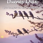 buenos días que tengas un día maravilloso