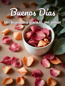 imágenes de buenos días enamorados para Facebook