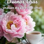 buenos días un buen día para ti, mi amor