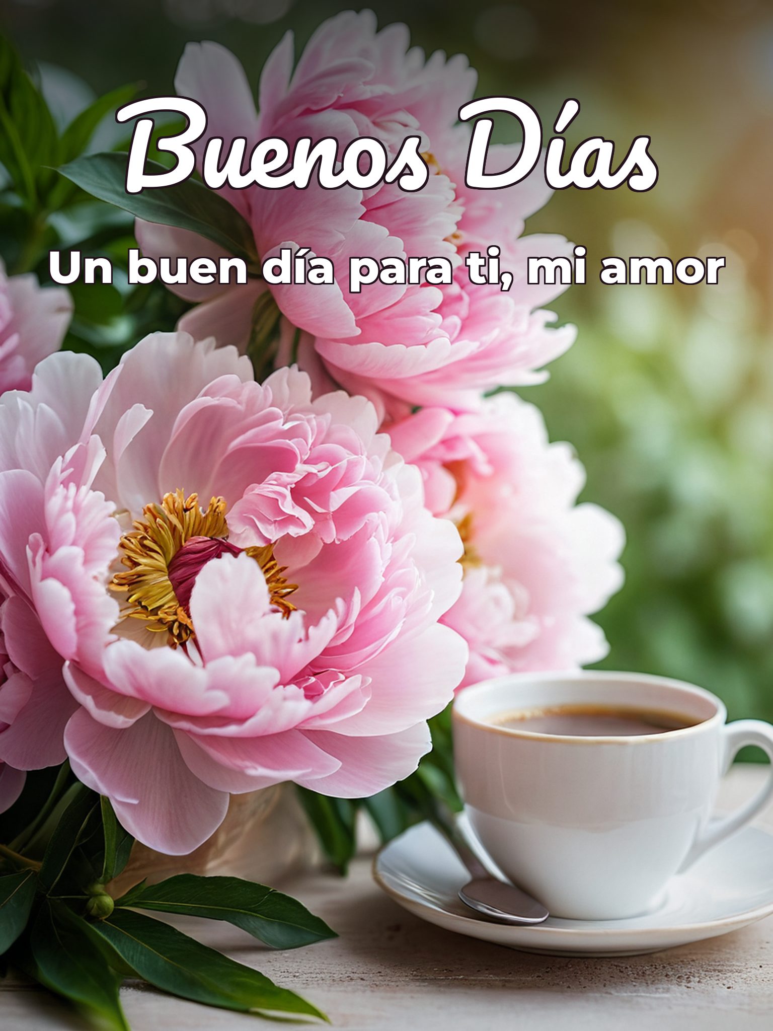 imágenes de buenos días enamorados para mi amor