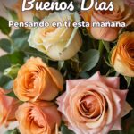buenos días pensando en ti esta mañana