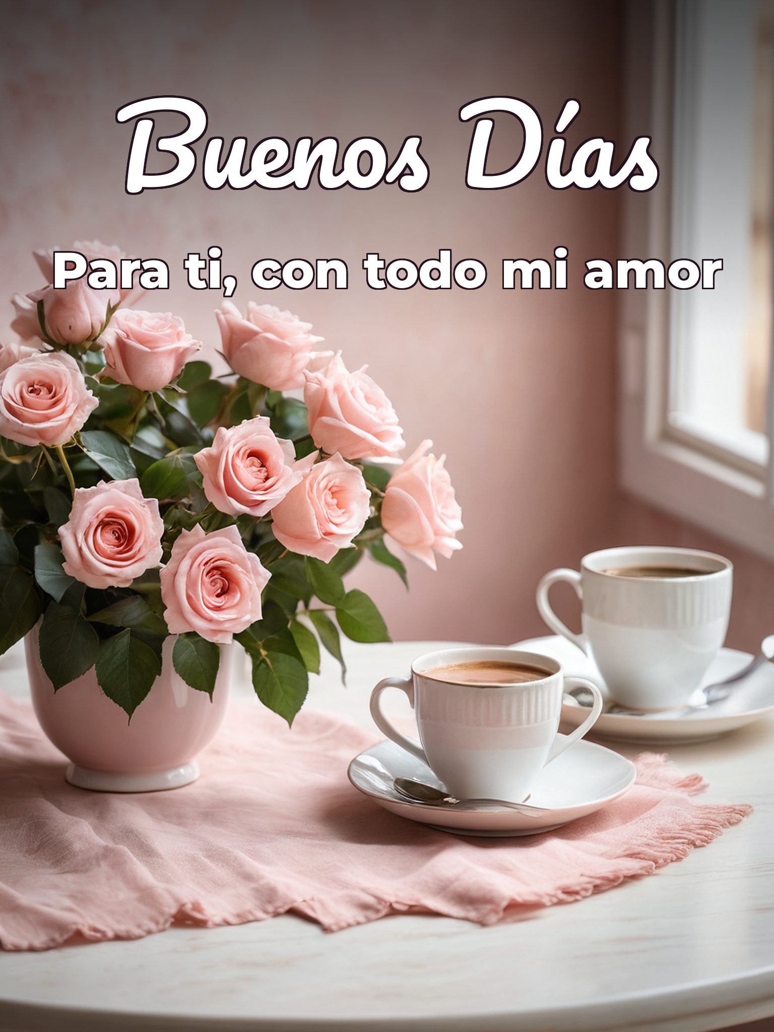 Imágenes de buenos días mi corazón para mi amor