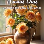 buenos días un buen día para ti, mi amor