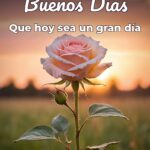 buenos días que hoy sea un gran día