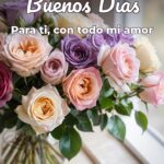 buenos días para ti, con todo mi amor