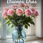 buenos días un buen día para ti, mi amor