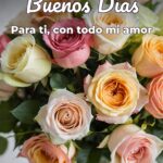 buenos días para ti, con todo mi amor