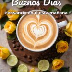 buenos días pensando en ti esta mañana
