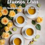 buenos días un buen día para ti, mi amor