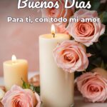 buenos días para ti, con todo mi amor