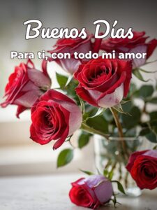 Imágenes de buenos días para enamorar para Facebook