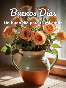 Imágenes de buenos días para enamorar para mi amor