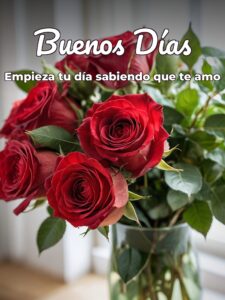 Imágenes de buenos días para enamorar para WhatsApp