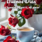 buenos días un buen día para ti, mi amor