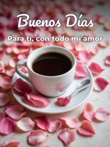 imágenes de buenos días para mujeres para mi amor