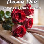 buenos días un buen día para ti, mi amor