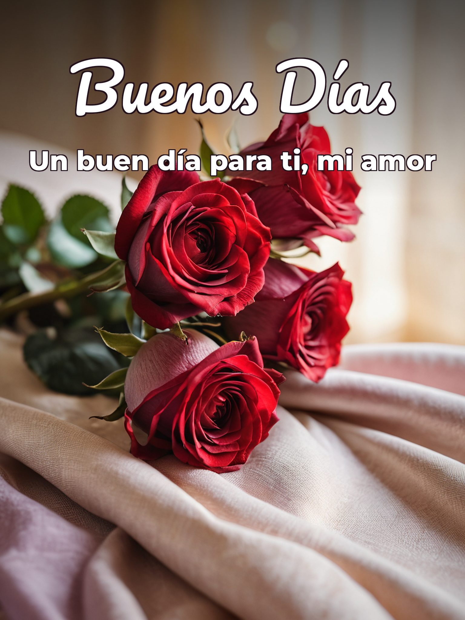 imágenes de buenos días para tu amor para Facebook