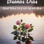 buenos días que hoy sea un gran día